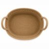 Handmade Jute Basket with Handles – Natural Home Storage & Organizer thumbnail 4
