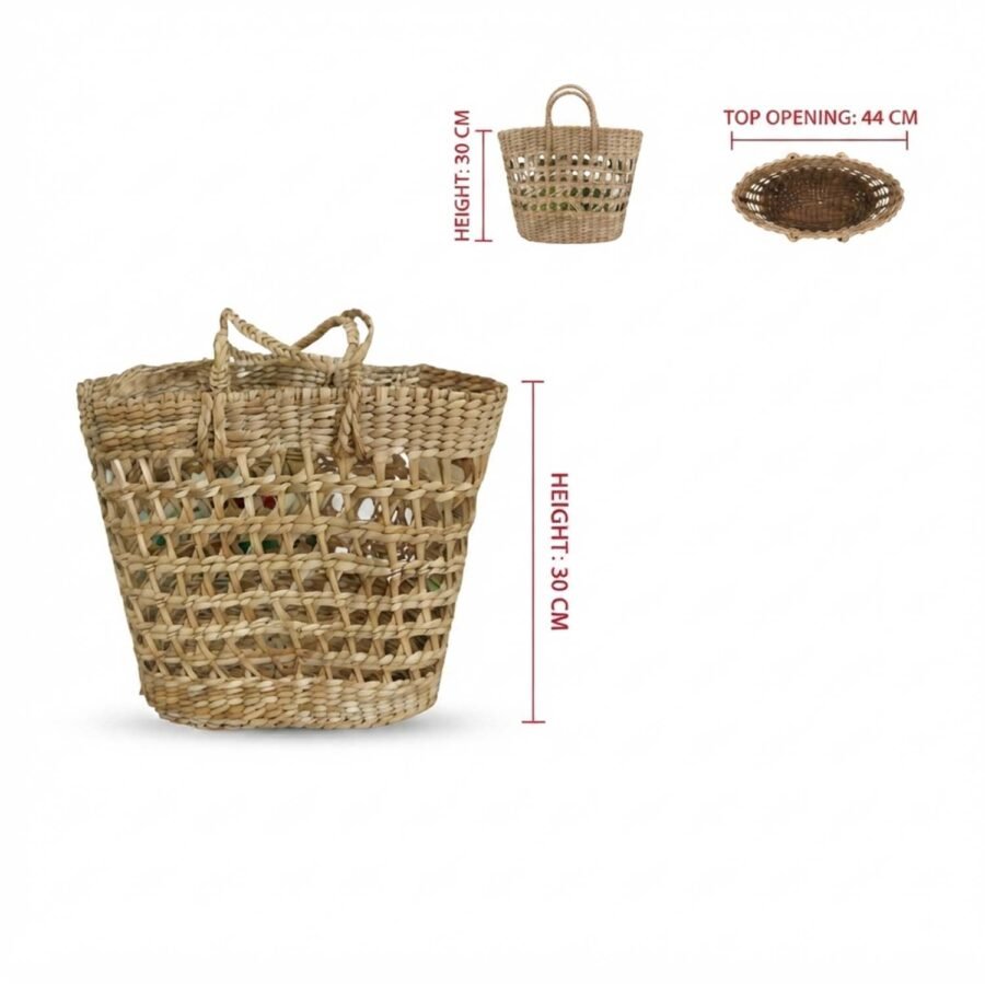Sea Grass Basket – Natural Handmade Storage & Home Décor Basket